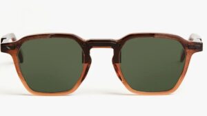 MOVITRA Alias 01 Crystal light brown, green lenses