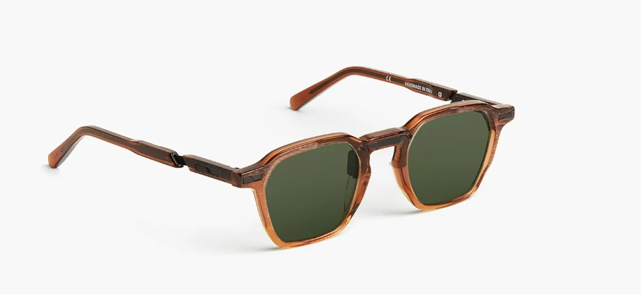 MOVITRA Alias 01 Crystal light brown, green lenses - Image 2