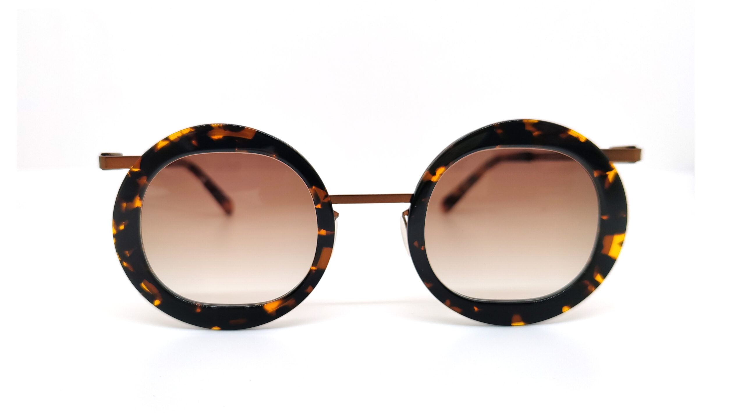 GAMINE Nitaka crystal dark-havana lenses