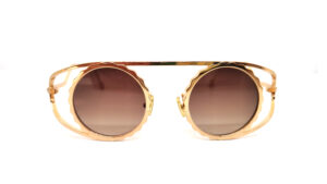 GAMINE Presta gold brown lenses