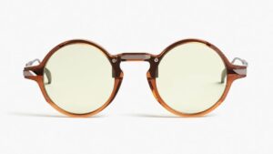 MOVITRA AM 01G crystal light brown-light green lenses
