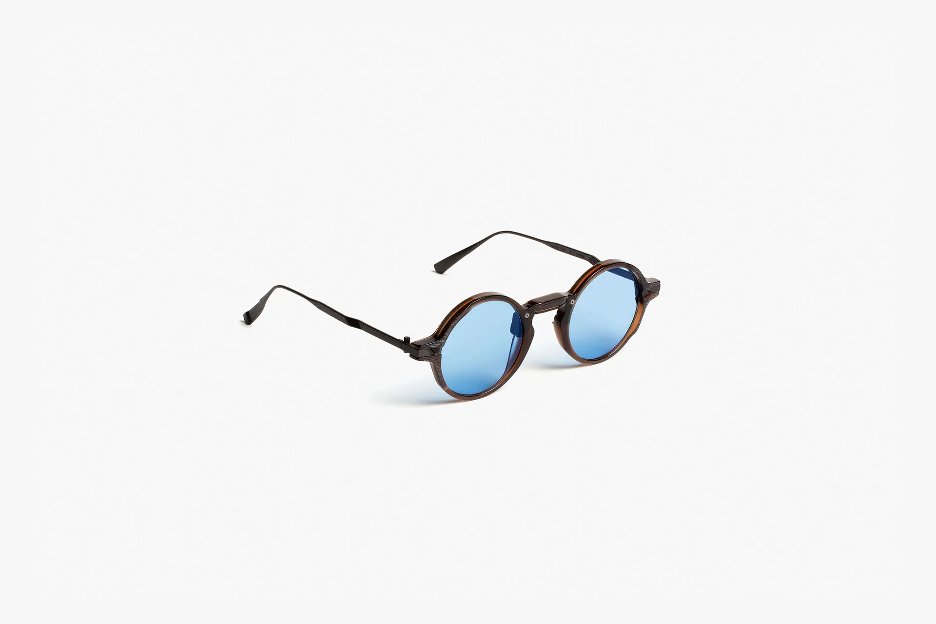 MOVITRA AM 01G crystal brown-flash light blue lenses - Image 2