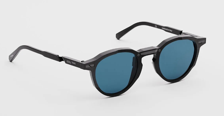 MOVITRA Alias 05 crystal black-polar blue lenses - Image 2