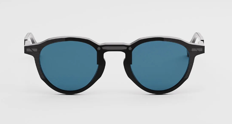 MOVITRA Alias 05 crystal black-polar blue lenses