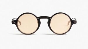 MOVITRA  AM 01G  crystal black-flash light gold lenses