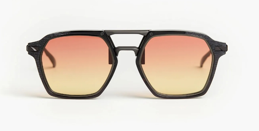 MOVITRA Climax 07 crystal black-sunset lenses