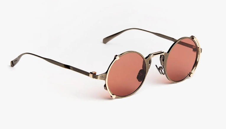 MOVITRA Tectum 01 antique gun rose gold-violet lenses - Image 2